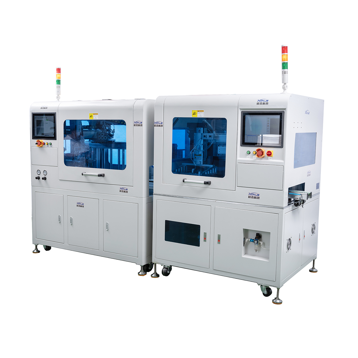 Online PCB Milling Cutter & Saw Blade Compound Cutting Machine + Pick And Place In Tray Machine